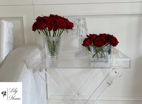 BÀN GẤP ACRYLIC TRONG SUỐT