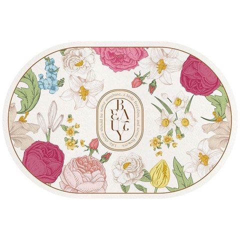 THẢM BEAUTY HOA HỒNG