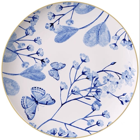 ĐĨA CẨM TÚ CẦU XANH 27 cm