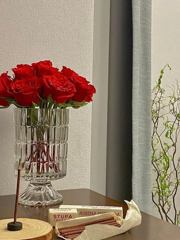 BÌNH HOA HOẠ TIẾT SỌC