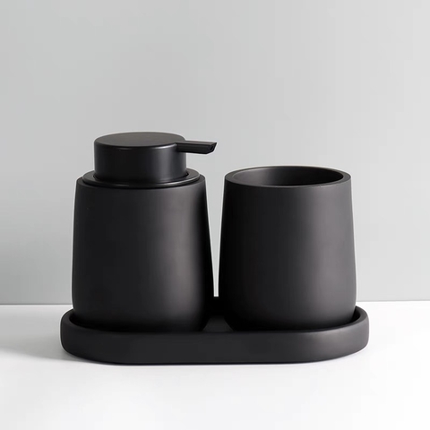 SET NHÀ TẮM ĐEN 3 MÓN