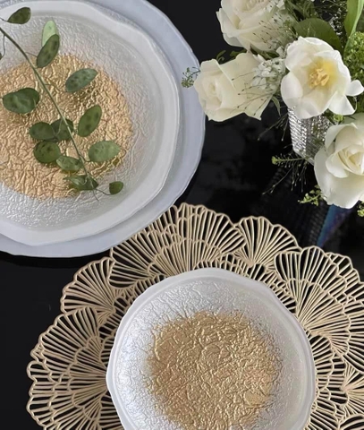 TẤM LÓT HOA VÀNG VIỀN