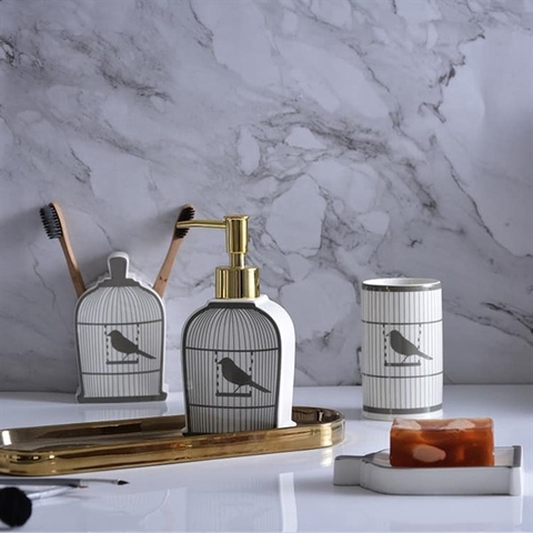 SET NHÀ TẮM LỒNG CHIM