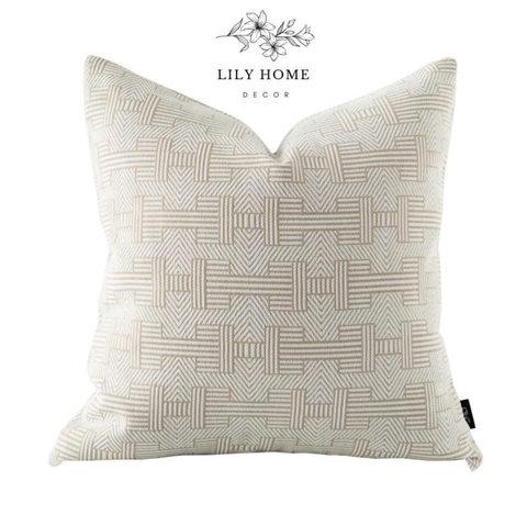 GỐI CHỮ H NUDE KẺ