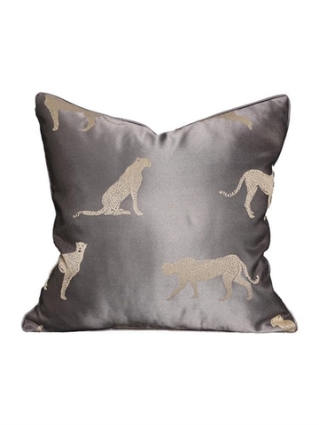 GỐI BÁO LỤA XÁM