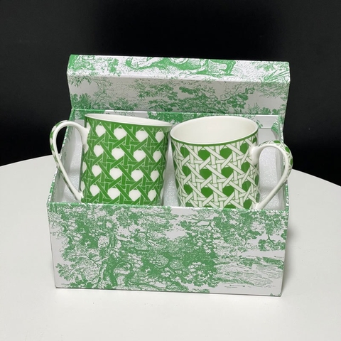 SET TÁCH TRÀ / COFFEE DI-OR GREEN