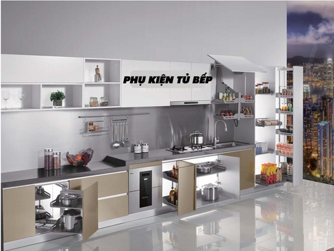 Hướng dẫn chọn lựa phụ kiện tủ bếp thông minh cho căn bếp gia đình