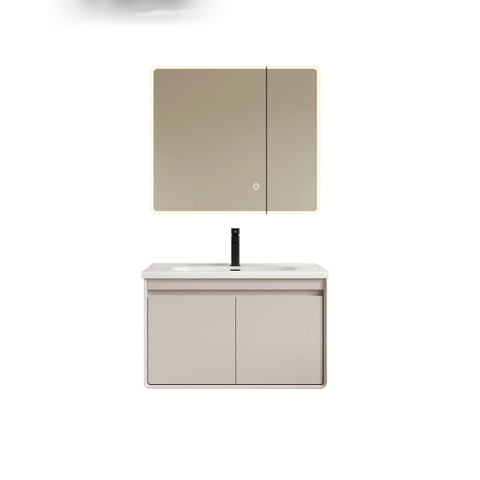Bộ Tủ Chậu Lavabo PVC 8817-80 Cao Cấp