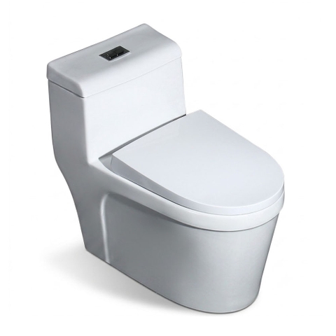 Bồn Cầu 1 Khối SKL38 Men Nano Tuyết – Xả Xoáy Tiết Kiệm Nước