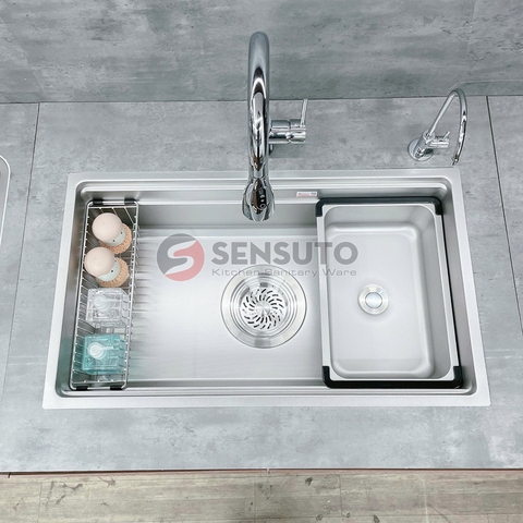 Chậu Rửa Bát 1 Hố Sensuto S7045TSA