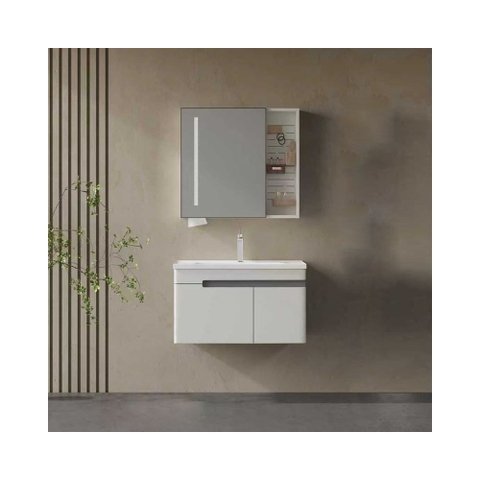 Bộ Tủ Chậu Lavabo 806 PVC Cao Cấp – Giải Pháp Phòng Tắm Gọn Đẹp, Không Lo Ẩm Mốc