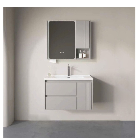 Bộ Tủ Chậu Lavabo Inox YS115C – Inox 304 Chống Nước Tuyệt Đối, Siêu Bền