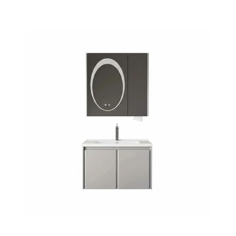 Bộ Tủ Chậu Lavabo Inox YS116 – Inox 304 Cao Cấp, Chống Nước Tuyệt Đối