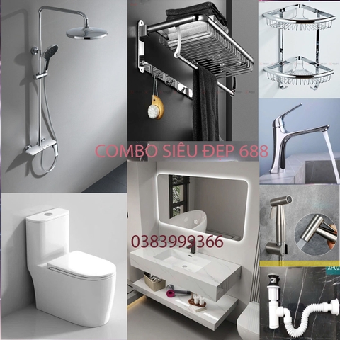 Combo Nhà Tắm Vip Siêu Sale CB688