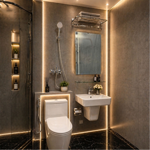 Bộ Combo Thiết Bị Vệ Sinh CB004 Món Giá Rẻ Cao Cấp