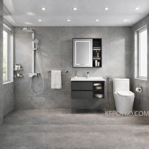 Trọn Bộ Combo Thiết Bị Vệ Sinh VIP AV188 – Giải Pháp Phòng Tắm Cao Cấp, Đồng Bộ