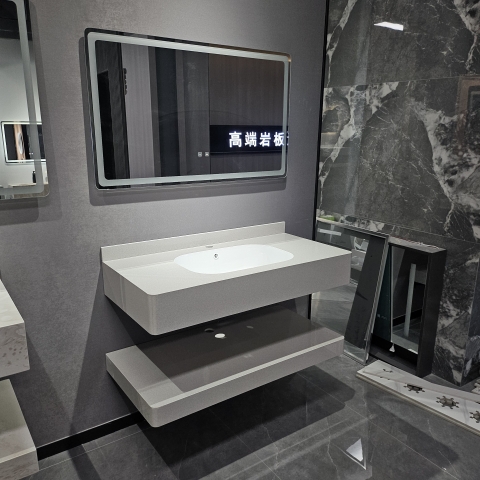 BÀN ĐÁ 2 TẦNG  nhập khẩu cao cấp bo viền an toàn