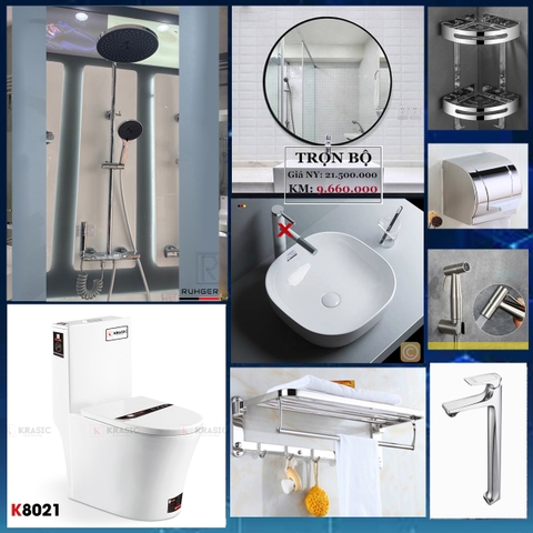 BỘ PHÒNG TẮM MẪU ĐẸP 3008