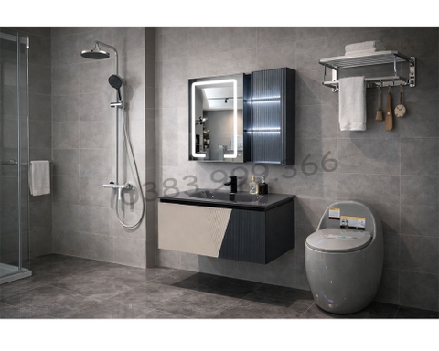 Bộ Combo Thiết Bị Vệ Sinh Nhà Tắm AB160 VIP – Trọn Bộ 7 Món Cao Cấp Đồng Bộ