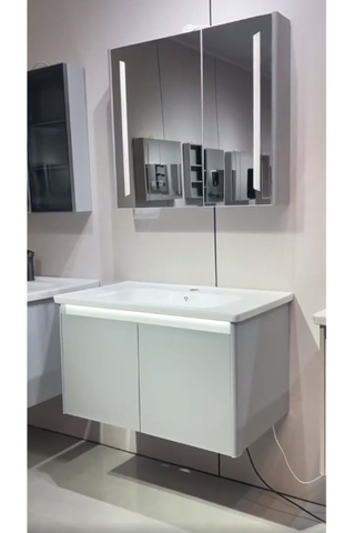 Bộ Tủ Chậu Lavabo Nhôm Cao Cấp VH708 – Thiết Kế Hiện Đại