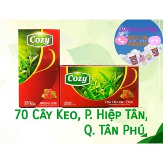 Trà Túi Lọc COZY Dâu hộp 50g x 25