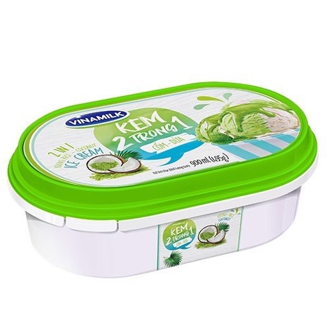 Kem ăn VINAMILK cốm dừa hộp 900g