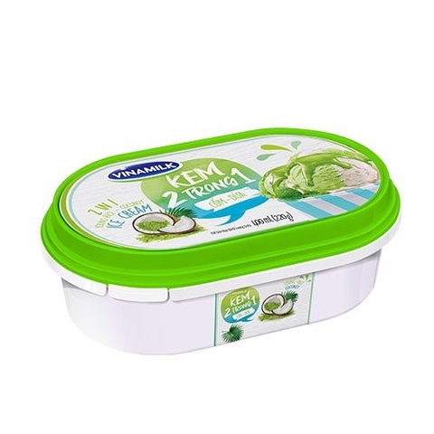 Kem ăn VINAMILK cốm dừa hộp 400g