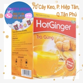 Trà gừng hòa tan Cozy hộp 200g (20 gói × 10g ) / Cozy HotGinger 200g