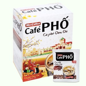 Cà phê MACCOFFEE PHỐ đen hộp 160g