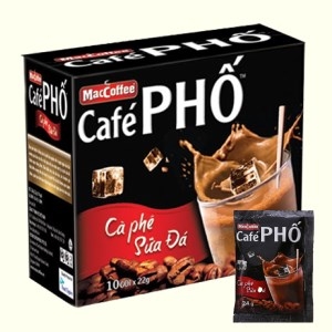 Cà phê MACCOFFEE PHỐ sữa hộp 240g