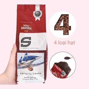 Cà phê TRUNG NGUYÊN chữ S bịch 500g
