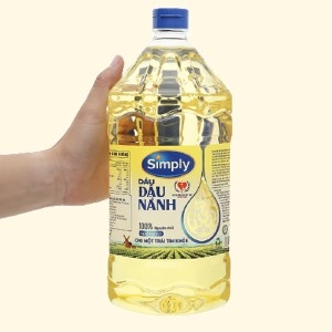 Dầu ăn Simply đậu nành chai 2.0 lít