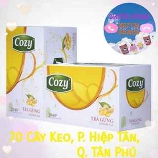 Trà Túi Lọc COZY Gừng hộp 40g x 20
