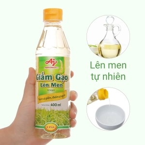 Giấm gạo lên men AJINOMOTO chai 400ml