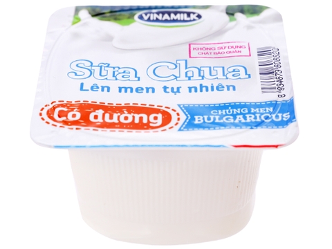 Sữa Chua VINAMILK Có Đường Hộp 100g Lốc 4 Hộp