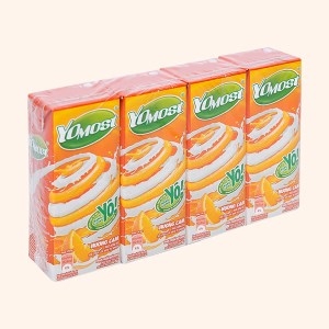 Sữa chua uống YOMOST cam hộp 180ml thùng 48