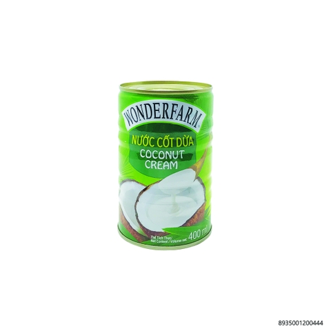 Nước cốt dừa INTERFOOD WONDERFARM lon 400ml thùng 24