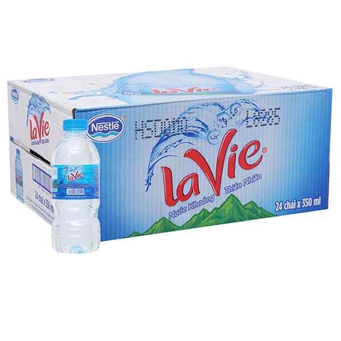 Nước khoáng NESTLE LAVIE chai 350ml thùng 24