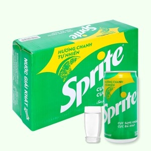 Coca Cola SPRITE lon 320ml thùng 24