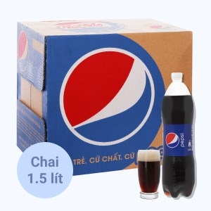 Pepsico chai 1.5 lít thùng 12