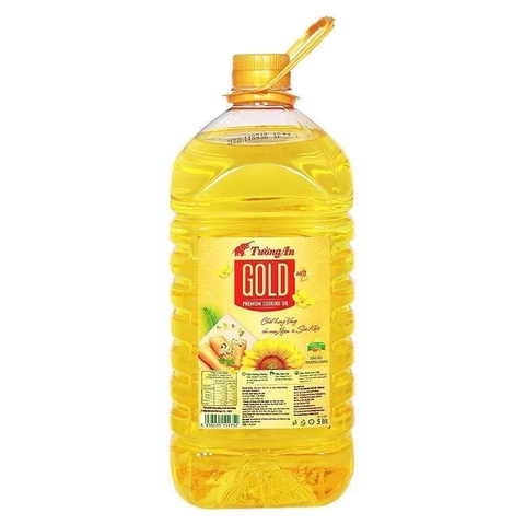 Dầu ăn Tường An GOLD chai 5.0 lít