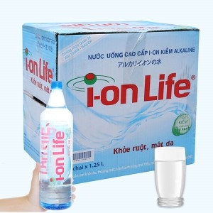Nước tinh khiết ION-LIFE chai 1.25 lít thùng 12