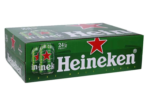 Bia HEINEKEN-VIETNAM HEINEKEN xanh lon 330ml thùng 24