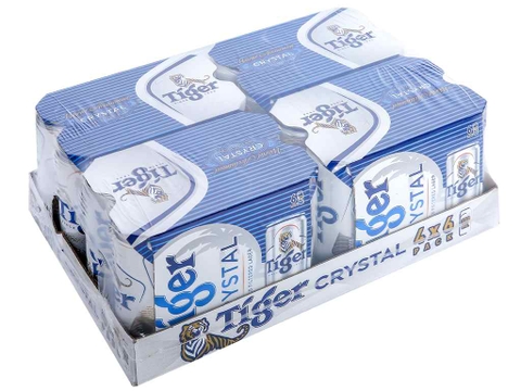 Bia HEINEKEN-VIETNAM TIGER bạc lon 330ml thùng 24