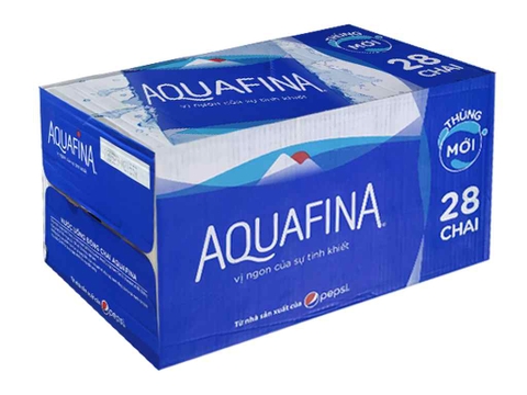 Nước tinh khiết PEPSICO AQUAFINA chai 500ml thùng 28