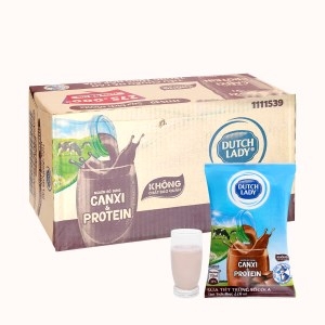 Sữa tiệt trùng DUTCH LADY socola bịch 220ml thùng 48