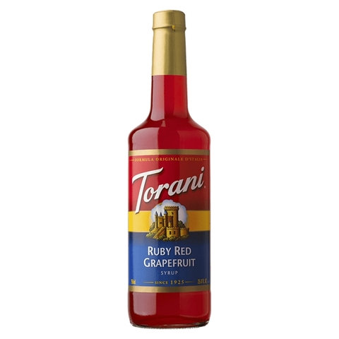 Syrup TORANI bưởi hồng chai 750ml