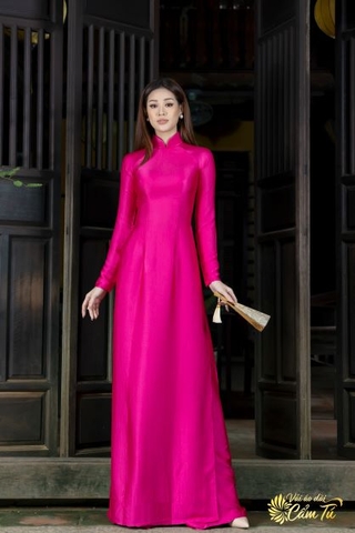 Lụa 2 Da KV0011 Màu Hồng Cánh Sen