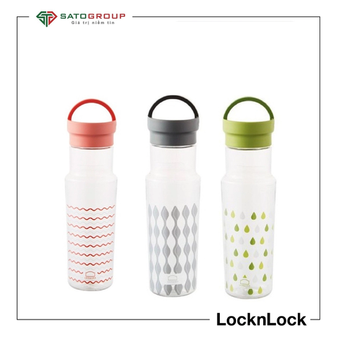 ABF692PIK – Bình nước nhựa Tritan Handle 500ml – Màu hồng