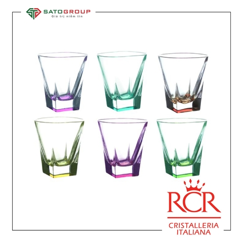 Bộ 6 ly RCR – Fusion Coloured, 270 ml